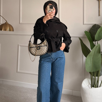 Taşlı jean