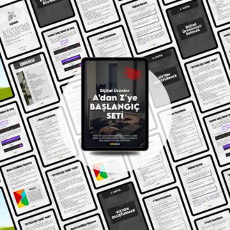 DFY - Dijital Ürünler Başlangıç Seti (PLR & MRR Haklarıyla)
