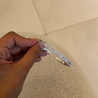 Swarovski Taşlı İthal Kelepçe  