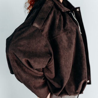 SÜET BOMBER CEKET