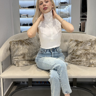 TAŞLI MOM JEAN 