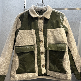 Peluş rugan mont
