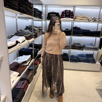 BELİ LASTİKLİ ETEK