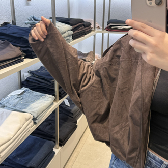 Süet Bomber ceket