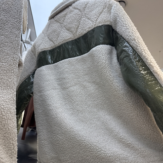 Peluş rugan mont