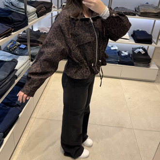 Leopar desenli mont