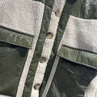 Peluş rugan mont