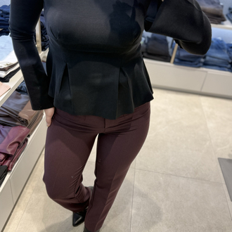 KUMAŞ PANTOLON BORDO