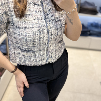 LACİVERT KUMAŞ PANTOLON