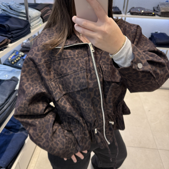 Leopar desenli mont