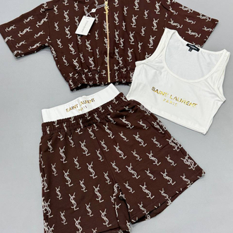 YSL TAKIM KAHVERENGİ