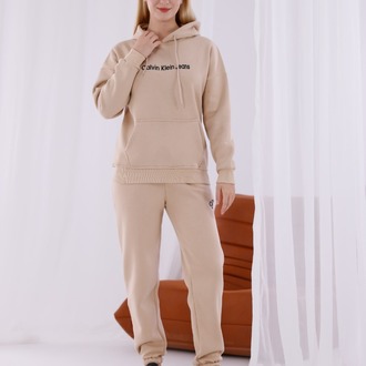CALVİN KLEİN JEANS EŞOFMAN TAKIMI BEJ