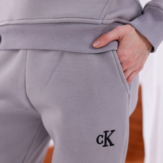 CALVİN KLEİN JEANS EŞOFMAN TAKIMI GRİ