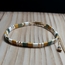 Gold Tila Boncuklu Yeşilli Tila Bileklik