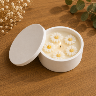 Hidden Garden Candle — Daisy