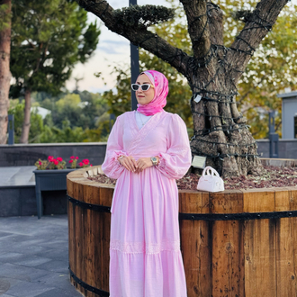 ELİZA TAKIM PASTEL PEMBE