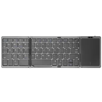Katlanabilir Mini Kablosuz Klavye | Bluetooth 5.1, Windows, Android, iOS Uyumlu