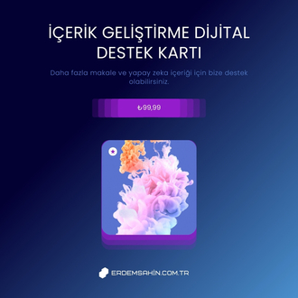 Dijital Destek Kartı