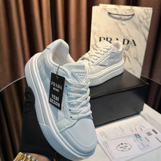 PRADA İTHAL SNEAKER - Beyaz