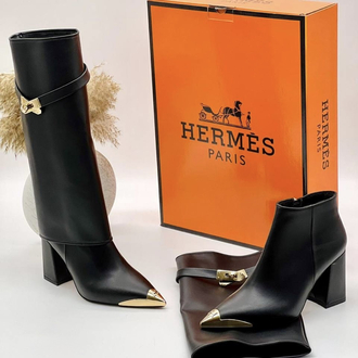 HERMES İTHAL ÇİZME&BOT - Siyah