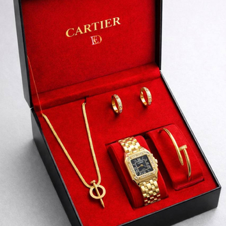 CARTİER İTHAL SAAT SETİ | 5 Renk