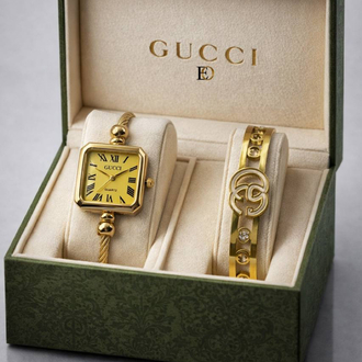 GUCCİ İTHAL SAAT BİLEKLİK SETİ | 4 Model Seçeneği