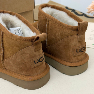 UGG CLASSİC ULTRA MİNİ - HAKİKİ SUET DERİ
