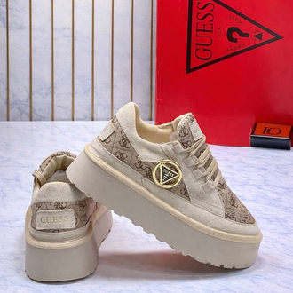 GUESS PLATFORM AYAKKABI - Bej