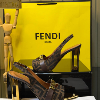 FENDİ İTHAL TOPUKLU AYAKKABI