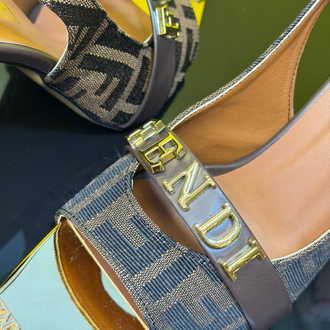 FENDİ İTHAL TOPUKLU AYAKKABI