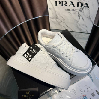 PRADA İTHAL SNEAKER - Beyaz