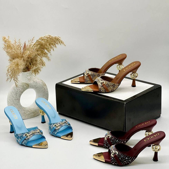 GUCCİ TOPUKLU AYAKKABI | 4 Renk Seçeneği