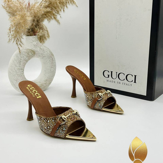 GUCCİ İTHAL TOPUKLU AYAKKABI | 3 Renk 