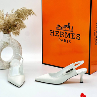 HERMES İTHAL TOPUKLU AYAKKABI | 4 Renk