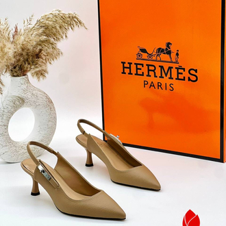 HERMES İTHAL TOPUKLU AYAKKABI | 4 Renk