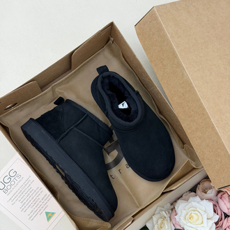 UGG CLASSİC ULTRA MİNİ - HAKİKİ SUET DERİ