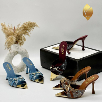GUCCİ İTHAL TOPUKLU AYAKKABI | 3 Renk 