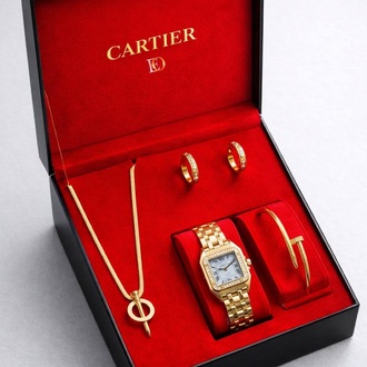 CARTİER İTHAL SAAT SETİ | 5 Renk