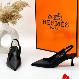HERMES İTHAL TOPUKLU AYAKKABI | 4 Renk