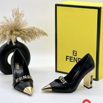 FENDİ İTHAL TOPUKLU AYAKKABI | 2 Renk Seçeneği