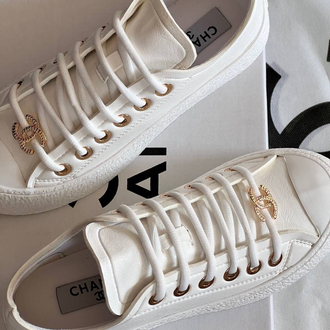 CHANEL İTHAL SNEAKER - Beyaz