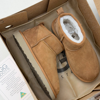 UGG CLASSİC ULTRA MİNİ - HAKİKİ SUET DERİ