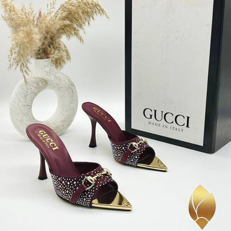 GUCCİ İTHAL TOPUKLU AYAKKABI | 3 Renk 
