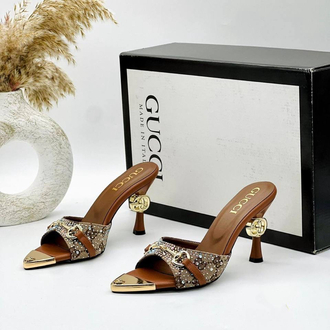 GUCCİ TOPUKLU AYAKKABI | 4 Renk Seçeneği