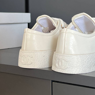 CHANEL İTHAL SNEAKER - Beyaz