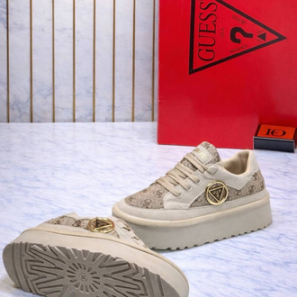 GUESS PLATFORM AYAKKABI - Bej
