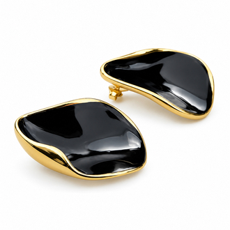 Noir Wave Earring