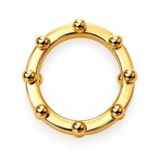 Golden Dot Ring