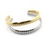 Gold Woven Bangle