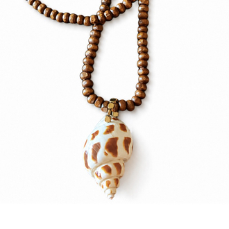 Babylonia Shell Long Necklace